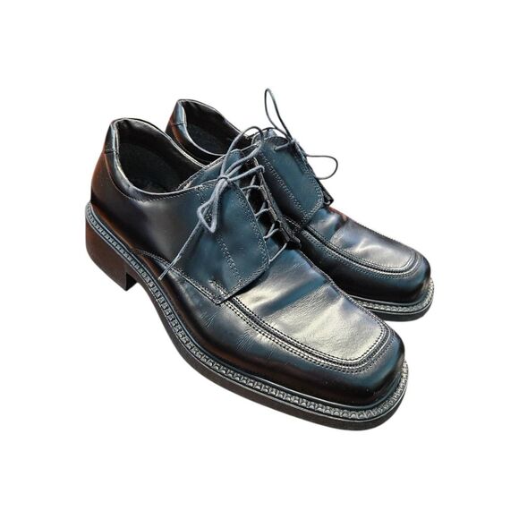 Bass Black Leather Dress Shoes Mens Size 10.5 main image 10